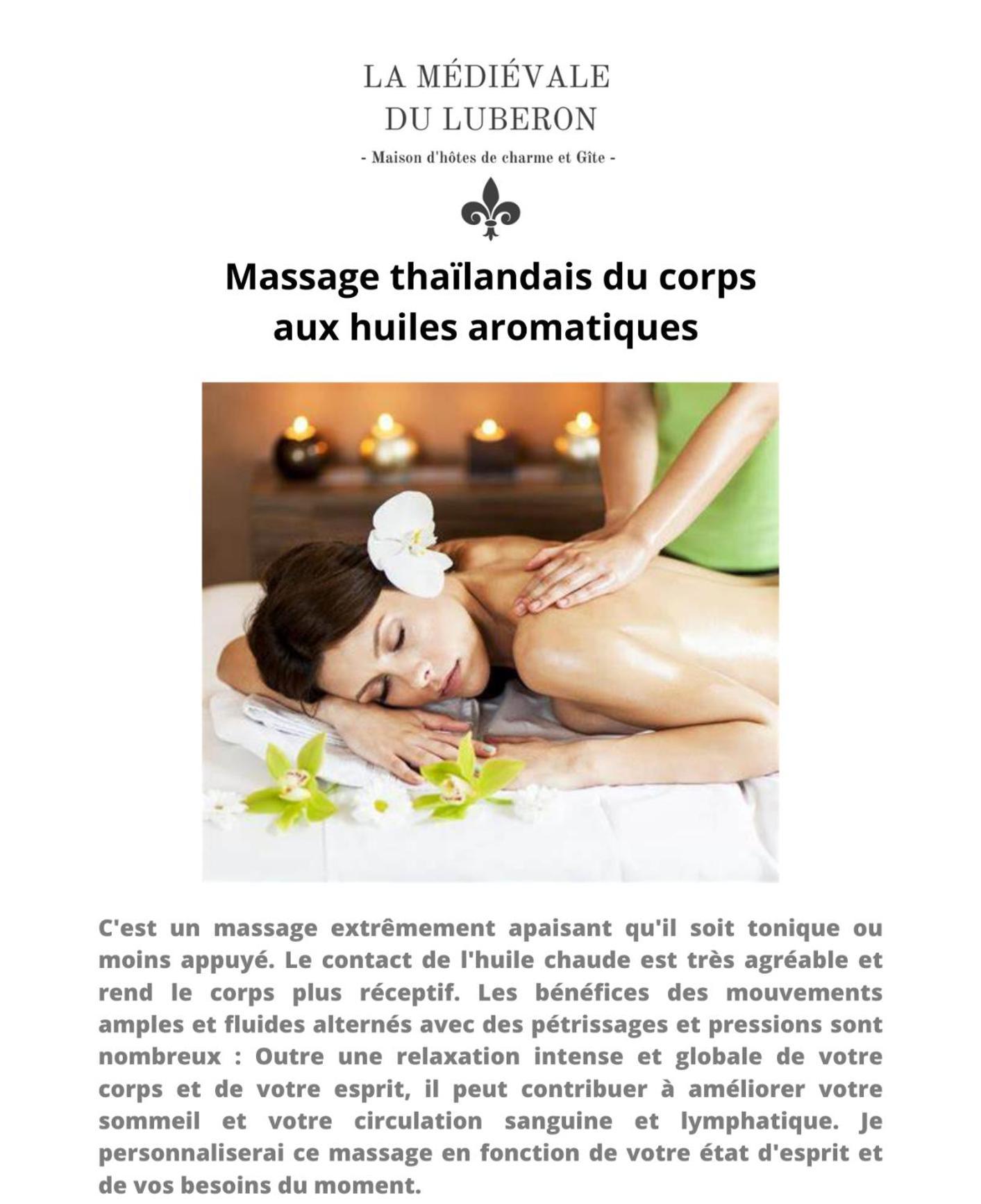 La Medievale Du Luberon Couette-café Roussillon en Isere